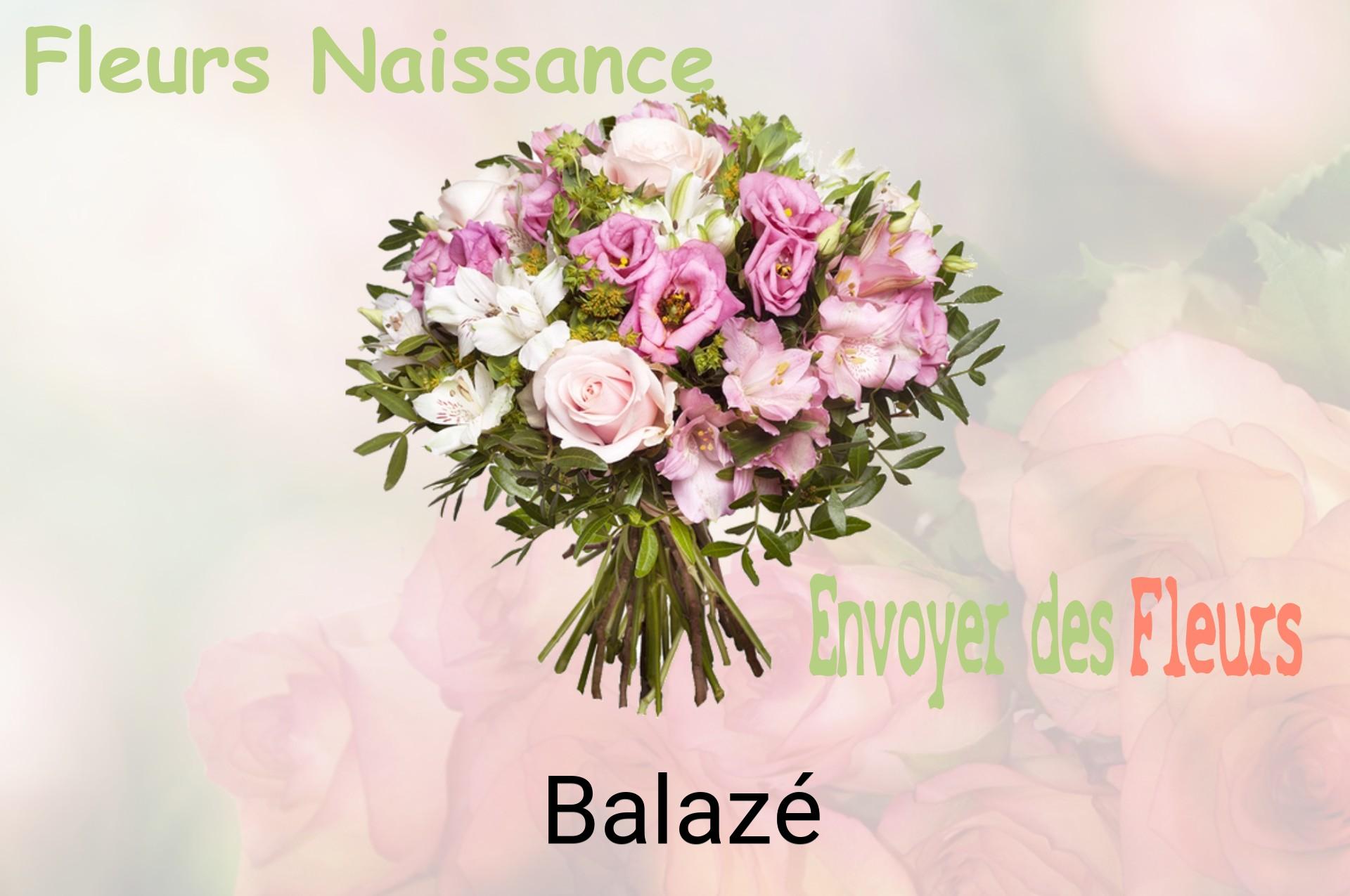 Bouquet de fleurs de naissance livré à Balazé
